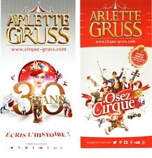 Programmes flyers cirque d'occasion  Dijon