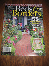 Revista Better Homes and Gardens BEDS & BORDERS 55 Ideas de Jardín 2012 segunda mano  Embacar hacia Mexico