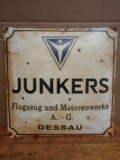 Emaiilschild Luftwaffe Junkers Dessau Wehrmacht II WK Flugzeug JU188 na sprzedaż  PL