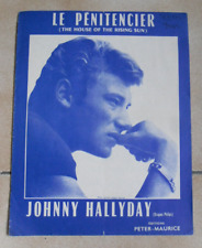 Partition johnny hallyday d'occasion  Béziers