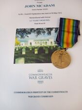 Ww1 medal.casualty kia for sale  THATCHAM