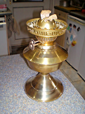 Brass oil lamp for sale  WISBECH