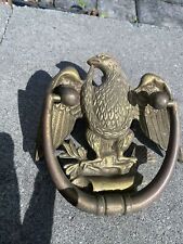 brass eagle door knocker for sale  Torrington