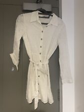 Zara white belted for sale  LONDON