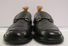 Men's Salvatore Ferragamo Studio Black Gancini Buckled Bit Loafers Size 13 D for sale  Shipping to South Africa