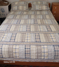 Nautica patchwork quilt for sale  Goldsboro