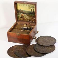 antique disc music box for sale  REDHILL