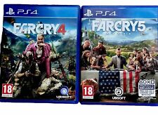 Far Cry 4 i Far Cry 5 (PlayStation 4, 2015 i 2018) Pakiet gier na PS4 na sprzedaż  Wysyłka do Poland