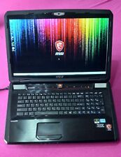 Notebook MSI GT70 Intel I7-3740qm 2.7-3.7Ghz 16GB 512GB NVIDIA Tesla M6 "980m" W10 comprar usado  Enviando para Brazil