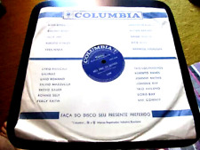 WANDERLEA JOVEM GUARDA 10” 78 RPM BRASIL LATIN ROCK 1962 MEU ANJO DA GUARDA comprar usado  Brasil 