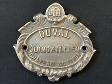 Ancienne Plaque / Enseigne Quincaillier Duval Chateau-Gontier Quincaillerie Pub  d'occasion  Nantes-