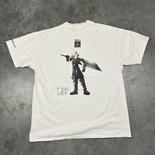 Camisa masculina Final Fantasy Cloud XL branca PlayStation videogames pequenas falhas comprar usado  Enviando para Brazil