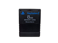 Playstation 2 8 MB Original Memory Card Magic Gate schwarz, usado comprar usado  Enviando para Brazil