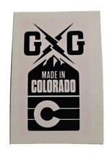 Guerrilla Gravity - OEM Frame Decal - "GG Made in Colorado", 1.25" x 2.25" Black for sale  Shipping to South Africa