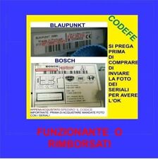 codice sblocco pin autoradio Radio fiat panda blaupunkt o bosch SPEDISCO SUBITO na sprzedaż  Wysyłka do Poland