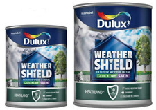 Dulux weathershield exterior for sale  NEWCASTLE UPON TYNE