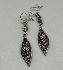 Leaf dangle earrings for sale  Macon