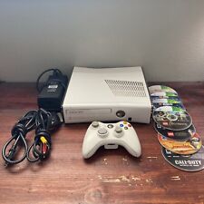 Used, Microsoft Xbox 360 Slim 4GB White Console Lot With Games - Tested - No Reserve! for sale  Shipping to South Africa