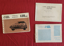 Alpine renault 310 d'occasion  Caderousse