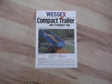 Wessex compact trailer for sale  TRURO