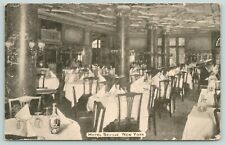 Nueva York~Hotel Sevilla~Comedor~Antigua botella clísmica sobre mesa~1912 segunda mano  Embacar hacia Argentina