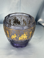 Glass vase moser d'occasion  Expédié en Belgium