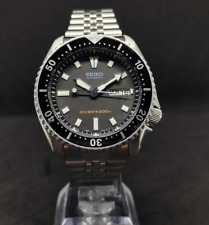 RELÓGIO MASCULINO AUTOMÁTICO PRETO USADO SEIKO DIVERS 7S26-0020 SKX399 SN# 090585 comprar usado  Enviando para Brazil