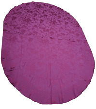 Oblong tablecloth burgundy for sale  Cypress