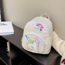 Adorable Mochila Unicornio Para Niños Informal Kindergarten Bolso Escolar Princesa Mochila segunda mano  Embacar hacia Argentina