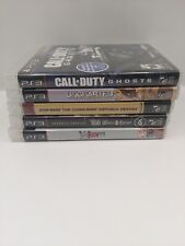 LOT of 5 PS3 games - UNCHARTED - CALL OF DUTY - WWE - STAR WARS for sale  Shipping to South Africa