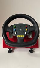 Logitech Wingman Momo Force Leather Wheel and Pedals No Power Cord for sale  Shipping to South Africa