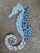 Metal blue seahorse for sale  Murrells Inlet