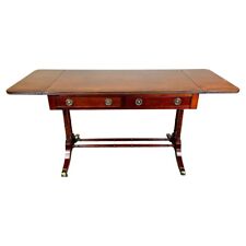 Chippendale Style Faux Bamboo Drop Leaf Desk or Dining Table for sale  Shipping to South Africa