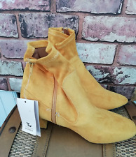 Yellow suede ankle for sale  Shipping to Ireland