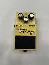 Usado, Pedal de efeitos de guitarra Boss Roland SD-1 Super Overdrive vintage 1983 MIJ Japão comprar usado  Enviando para Brazil