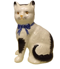 Staffordshire ceramic cat for sale  RHYL