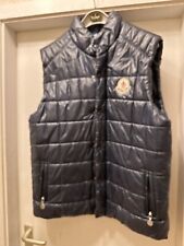 Herreweste moncler dunkelblau gebraucht kaufen  Berlin