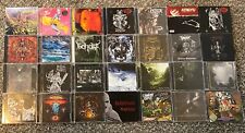 LOTE DE 130 CD de metal - ¡Haz tu propio paquete de cd! ¡DEATH METAL, BLACK METAL, THRASH METAL! segunda mano  Embacar hacia Argentina