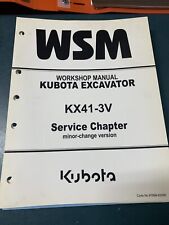 Kubota workshop manual for sale  North East