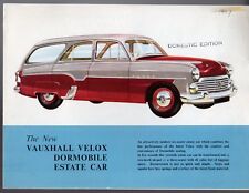 Vauxhall velox dormobile for sale  UK