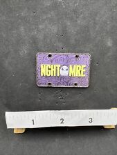 Disney Pin License Plate Mystery NGHT MRE Pin NBC JACK PP Pre Production for sale  Shipping to South Africa