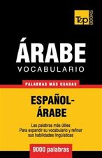 Vocabulario Español-Árabe - 9000 Palabras Mas Usadas de Taranov, Andrey, Como... segunda mano  Embacar hacia Argentina