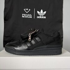 Adidas x Prada Forum Low Re-Nylon Czarne GY7043 Trampki męskie US 9 Nowe z pudełkiem na sprzedaż  Wysyłka do Poland