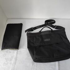 Bugaboo Black Changing Bag Nappy Bag Pram Accessory *with hooks* CLEANED for sale  Shipping to South Africa