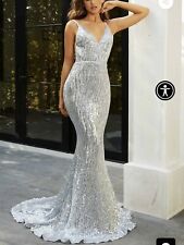 Sexy silver gown for sale  Miami