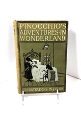 Pinóquio's Adventures in Wonderland ~ Collodi/Quentin (1898, HC) Ilustração Colorida comprar usado  Enviando para Brazil