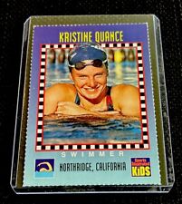 Kristine Quance Rookie Rare Sports Illustrated SI For Kids USA Swimming USC NM+, used for sale  Shipping to South Africa