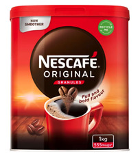 Nescafe Original Instant Coffee Granules 1kg Tin - Approx 555 Cups  for sale  Shipping to South Africa