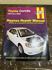 Manual de reparo Haynes 92037 Toyota Corolla 2003 2004 2005 comprar usado  Enviando para Brazil