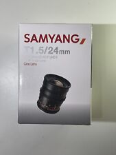 Samyang 24mm t1.5 usato  Biandronno